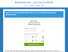 Tablet Screenshot of bluewheels.com